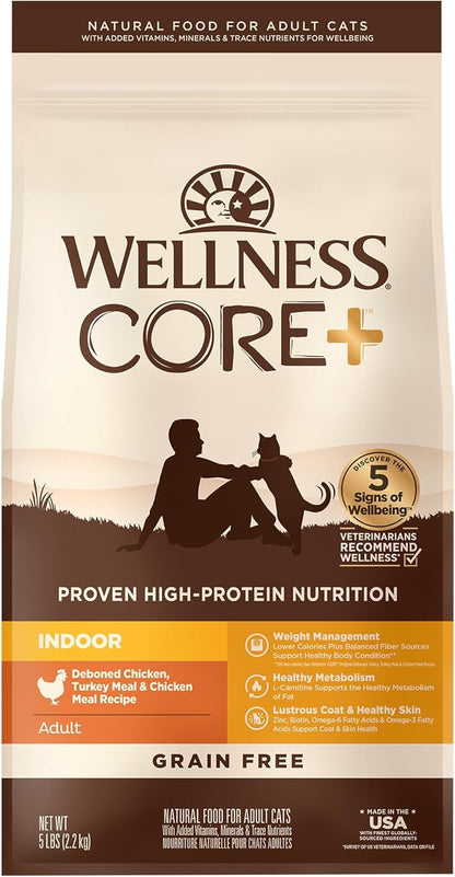 Wellness CORE+ Adult Dry Cat Food by WellnessNaturalPetFood