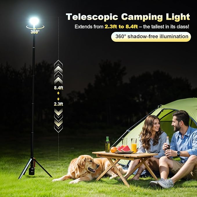 SYLSTAR 360° Rechargeable Work Light - Image 2