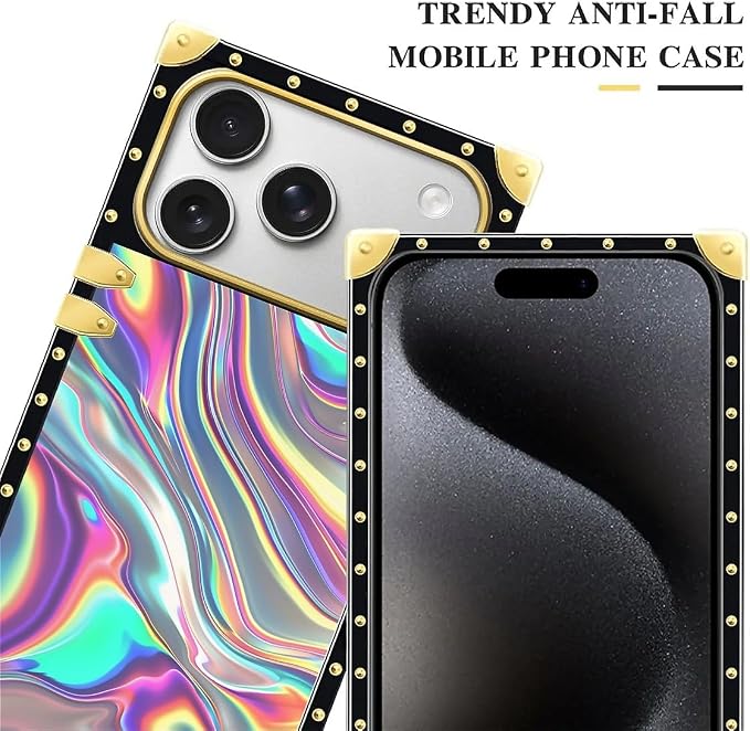 for iPhone 17 Pro Case Luxury Golden Decoration - Image 4
