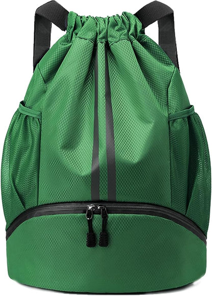 JELUTAR Drawstring Backpack Gym Bag by JELUTAR
