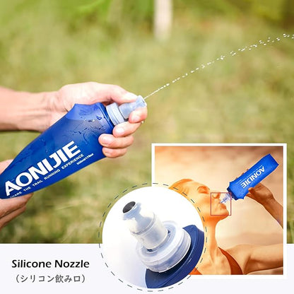 TRIWONDER Collapsible Water Bottles TPU Soft Flask Running Bottles BPA-Free - Image 5