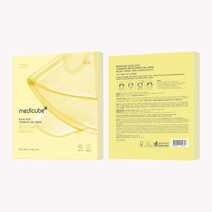 medicube Jelly Gel Mask with Brightening Kojic Acid Turmeric | Overnight Face - Image 8