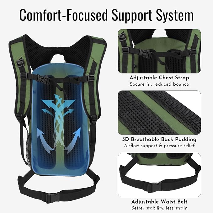 Zavothy 20L Multipurpose Hiking Backpack - Image 4