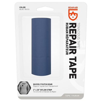 GEAR AID Tenacious Tape 3” x 20” Fabric and Vinyl Gear Repair Tape, Fix Holes - Image 2