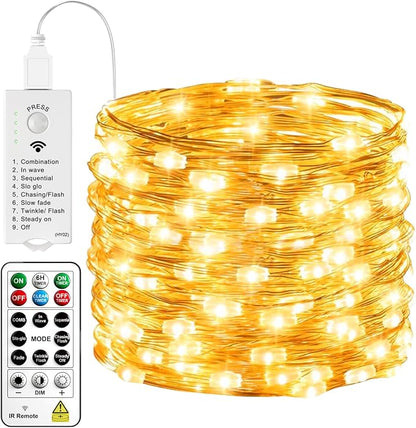 HXWEIYE Fairy Lights Battery Operated by LightUpYourHomewHXWEIYE
