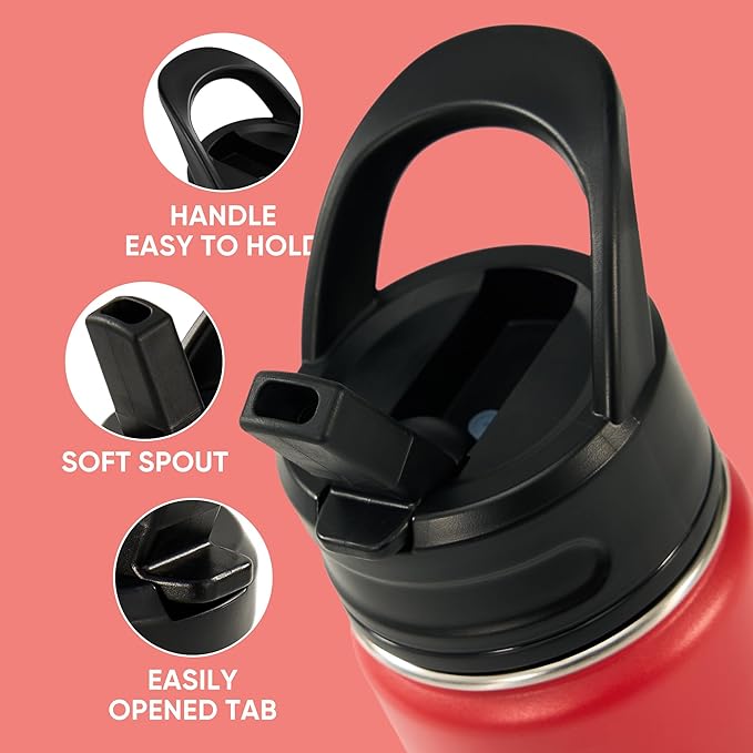 Fijinhom 18oz Insulated Stainless Steel Water Bottle - Image 3