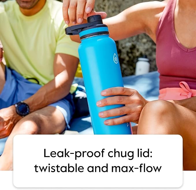ThermoFlask 24 oz Double Wall Vacuum Insulated Stainless Steel Water Bottle - Image 7