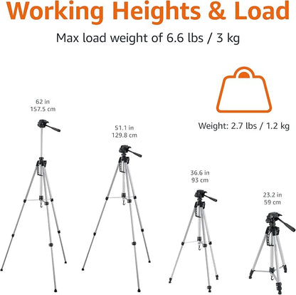 Amazon Basics 60-inch Lightweight DSLR Tripod - Image 4
