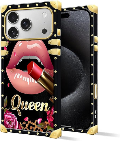 for iPhone 17 Pro Case Luxury Golden Decoration - Image 2