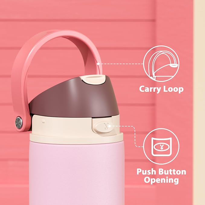 24 oz Insulated Water Bottle for Sports: Meoky Stainless Steel Water Bottle - Image 5