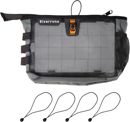5001 Mesh Storage Kayak Storage Comparments Attaches to Kayak Seat or T-Track by Aventik