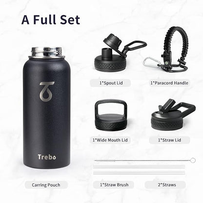 Trebo 32 oz Water Bottle Insulated - Image 6