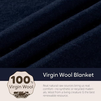 Molithe 100% Wool Blanket, Military Wool Blanket, Sporting Events, Survival - Image 5