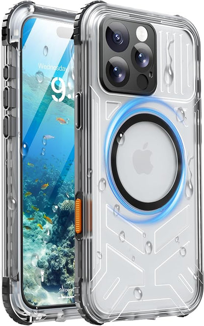 for iPhone 16 Pro Waterproof Case by Haireca
