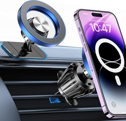Kaistyle for Magsafe Car Mount【20 Strong Magnets】Magnetic Phone Holder for Car by Kaistyle