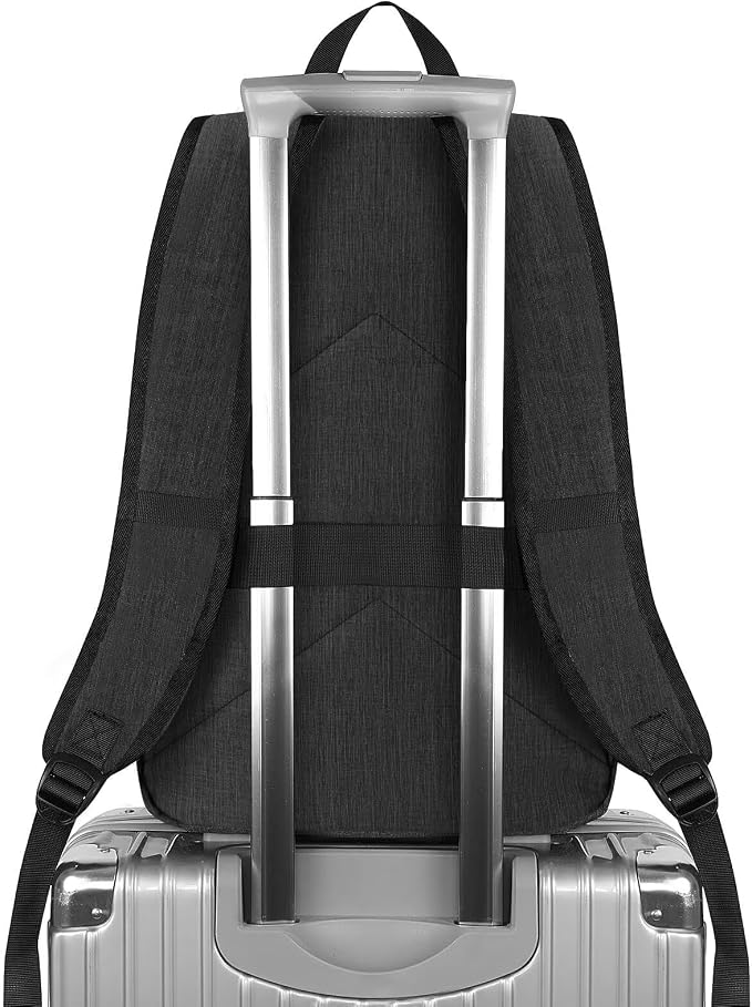Mancro Business Travel Laptop Backpack, Anti Theft Slim Laptop Bag - Image 7