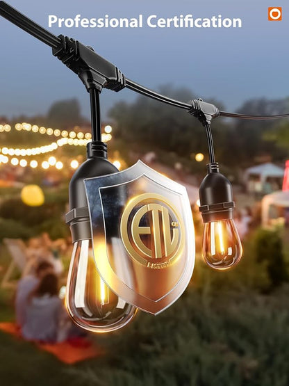 addlon 72FT LED Outdoor String Lights - Image 4