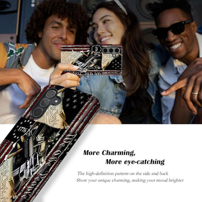 Compatible for Samsung Galaxy S25 Plus 5G Case, Dual Layer Heavy Duty 2 in 1 - Image 4