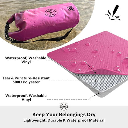 STOVER 5/10/25/30/40/55L Waterproof Dry Bag- Roll-Top Backpack w/Phone Case- - Image 2