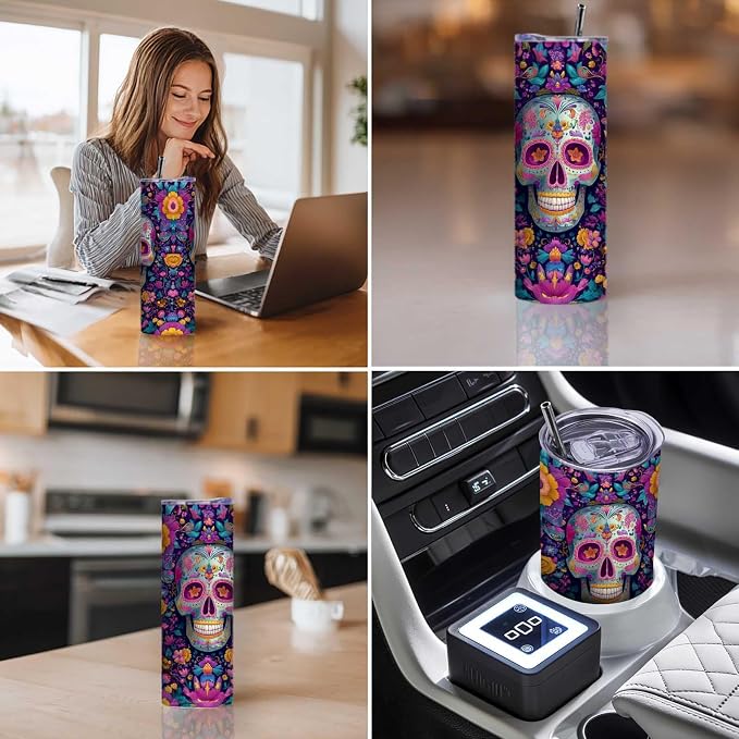 Firmiso 20 oz Tumbler | Skinny Insulated Travel Mug - Image 7