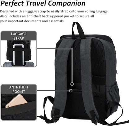 MAXTOP Laptop Backpack for Women Men College Bookbag Business Travel Backpack - Image 6