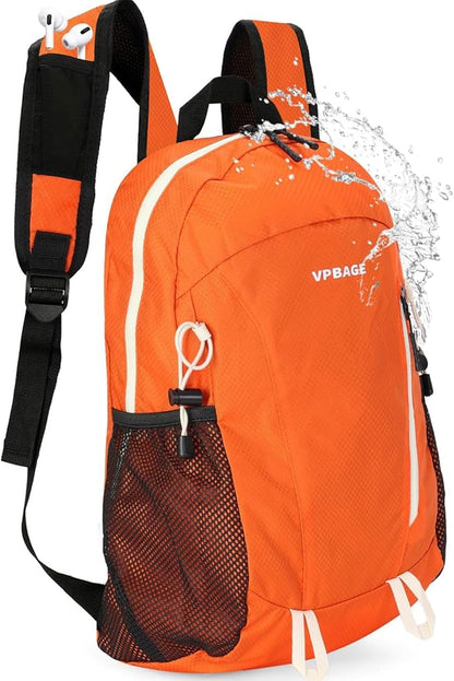 VPBAGE 15L Water-resistant Hiking Daypack, Small Backpack Travel Outdoor by VpbageGear