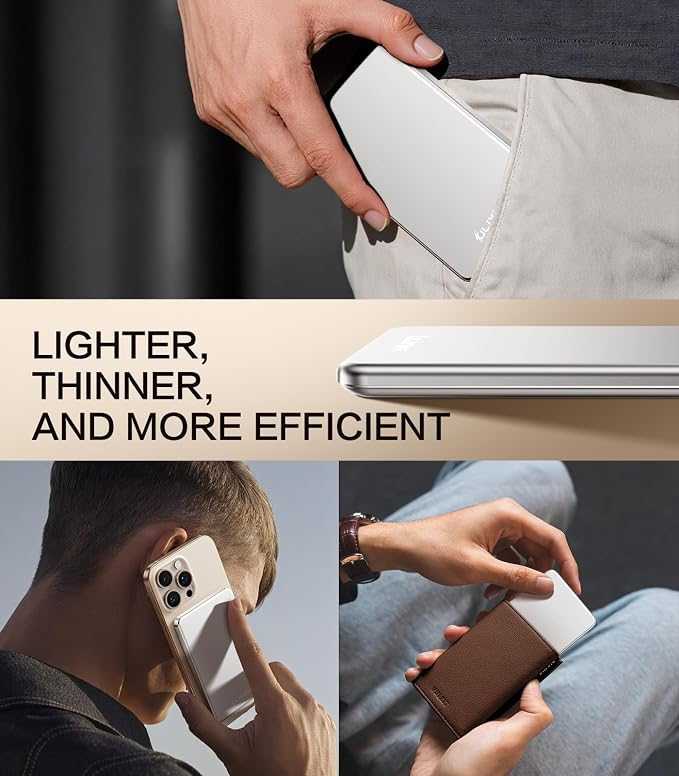 ULiXWH for Magsafe Portable Charger for iPhone, 2026 Upgrade 5000mAh Fast - Image 6