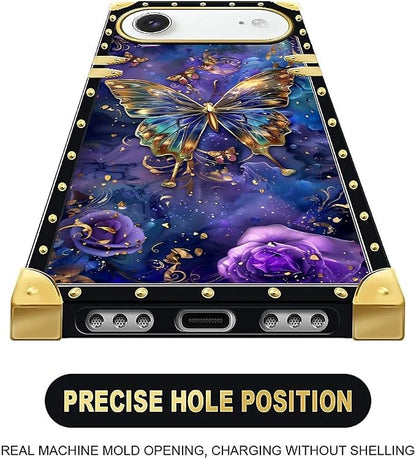 for iPhone 17 Air Case Luxury Golden Decoration - Image 5
