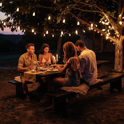 FOOMAN LED Outdoor String Lights, 240FT Outside Waterproof Patio Lights - Image 9