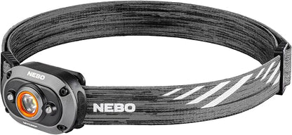 NEBO MYCRO 450 Rechargeable Headlamp | 450 Lumens, 6 Light Modes, Water by NEBO