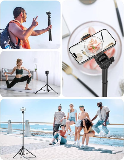 86'' Phone Tripod & Selfie Stick, Tripod - Image 7