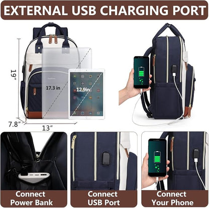 Laptop Backpack for Women Work Bookbag: 17.3 Inch College Backpacks - Image 4