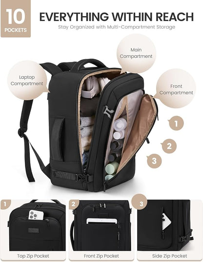 LOVEVOOK Travel Backpack for Women Men - Image 4
