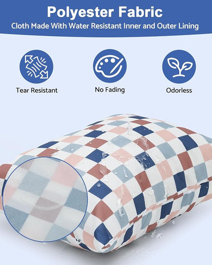 ALVABABY 3 pcs Cloth Diaper Wet Dry Bags Waterproof Reusable - Image 2