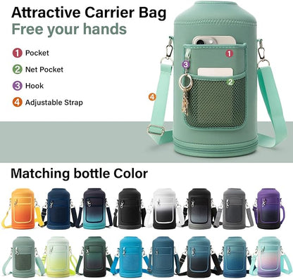 DYSANKY 1 Gallon Water Bottle Insulated | Thickened Stainless Steel Vacuum - Image 6