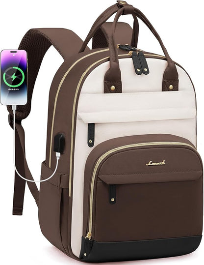 LOVEVOOK Backpack for Women, Laptop Backpack Women, Fits 17 Inch Laptop Bag by LOVEVOOK