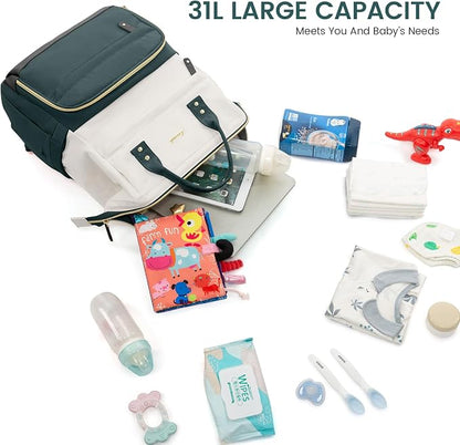 LOVEVOOK Diaper Bag Backpack, Baby Bag - Image 8