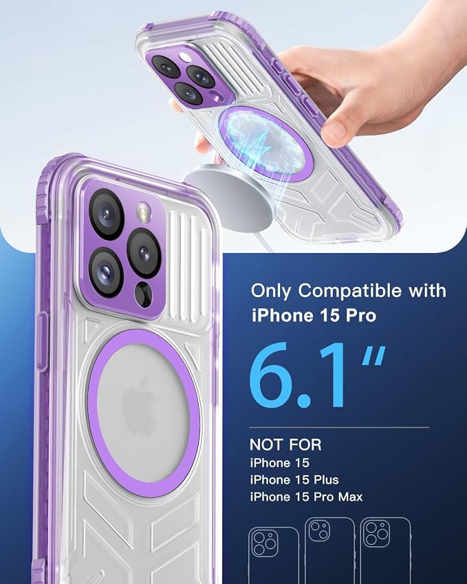 for iPhone 15 Pro Waterproof Case - Image 2