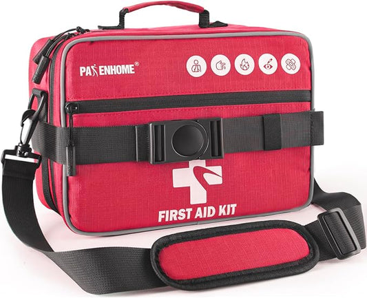 527 PCS Advanced First Aid Kit – 6-in-1 Modular Waterproof Well-Organized by PASENHOME
