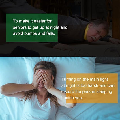 Vansky Motion Activated Bed Light, Flexible LED Strip Motion Sensor Night Light - Image 6