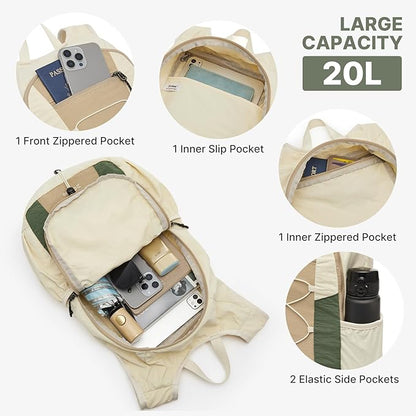 G4Free 20L Hiking Backpack Lightweight Daypack - Image 4