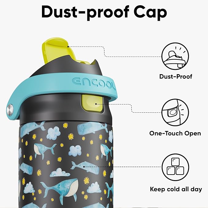 ENCOOL Leakproof Insulated Water Bottle - Image 2