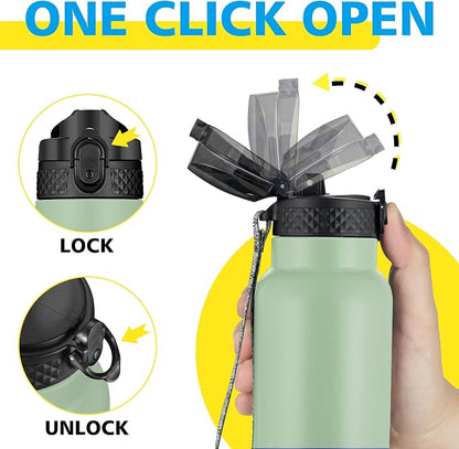 Han's Bottle Sports Water Bottle - 24 Oz - Image 4