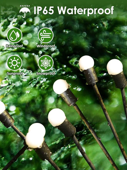 2026 Upgraded Solar Lights Outdoor, 10 Pack Solar Garden Lights - Image 3