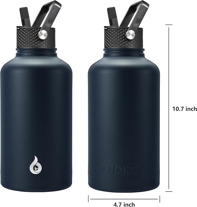 BJPKPK Half Gallon Insulated Water Bottles - Image 2
