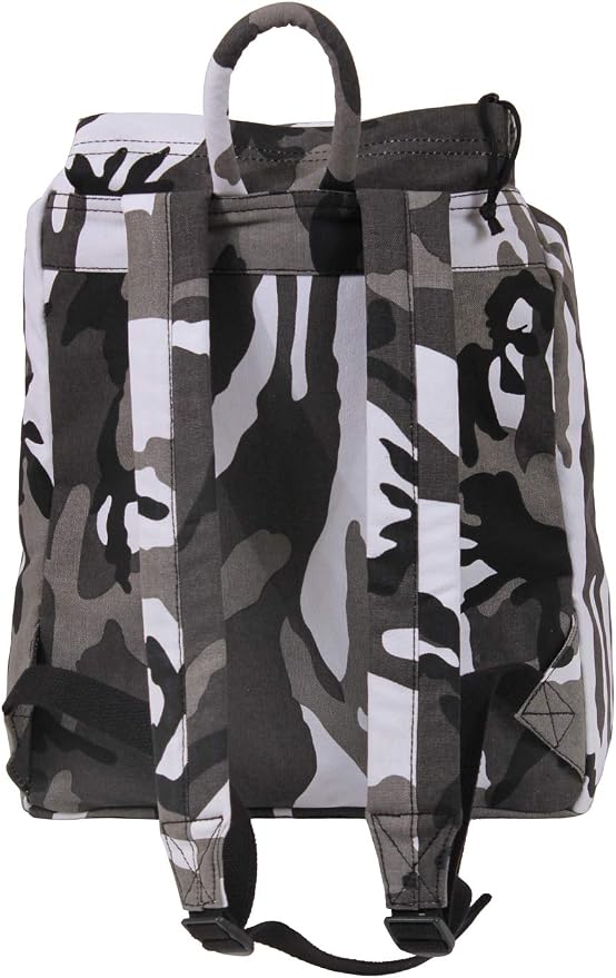 Rothco Canvas Daypack – Heavy-Duty Cotton Canvas Backpack - Image 2