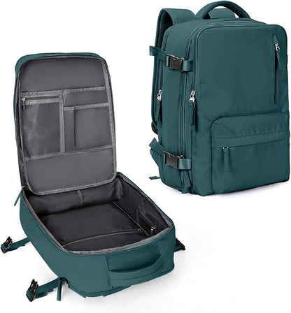 WONHOX Large Travel Backpack Carry on Flight Approved Laptop Work Business by WONHOX
