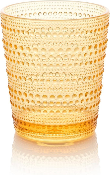 Santa Fe Orange Set of 6 Premium Acrylic DOF Glasses 16 oz – Unbreakable - Image 2