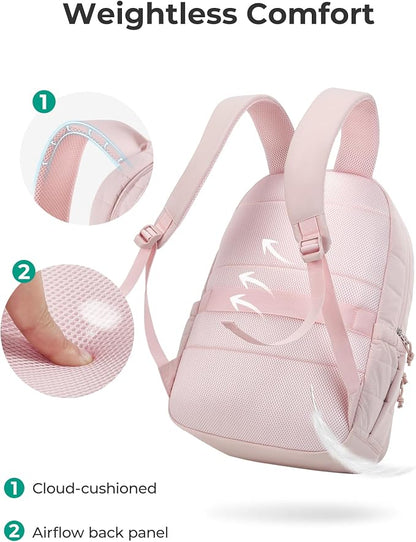 BAGSMART College Laptop Backpack, Travel Backpack - Image 7