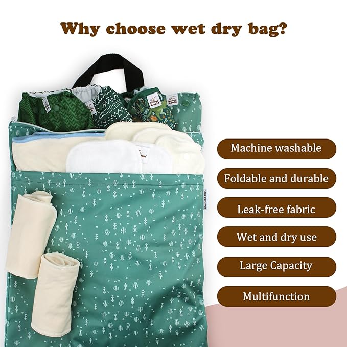 Mama Koala Reusable Hanging Wet Dry Bags - Image 5